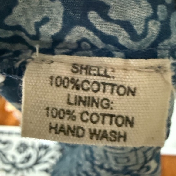 Matta Jade Patchwork Dress in Natural Indigo size XS - Picture 8 of 9